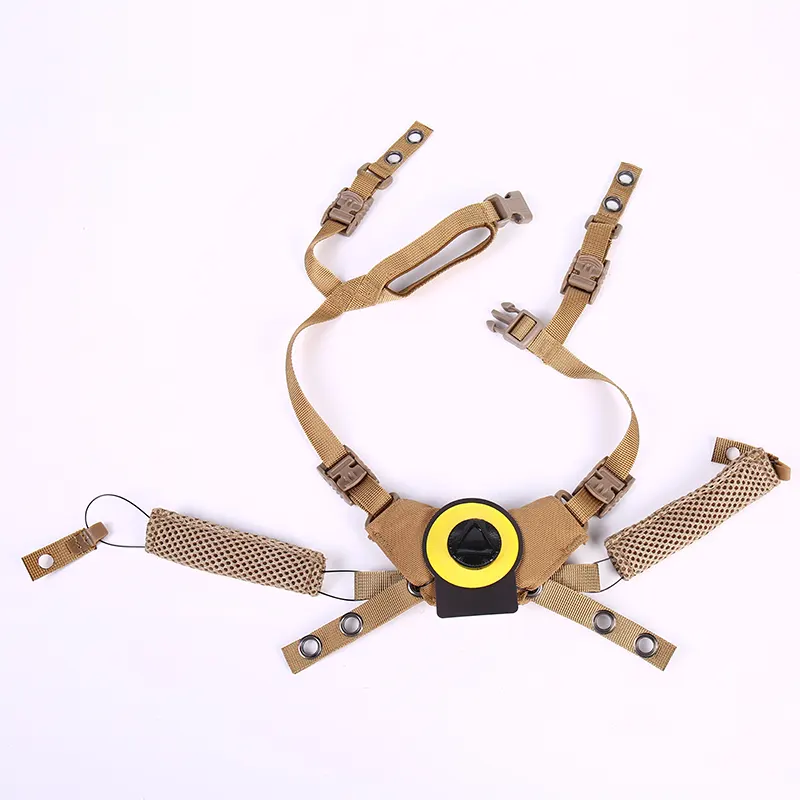 Suspensão do capacete de quatro pontos