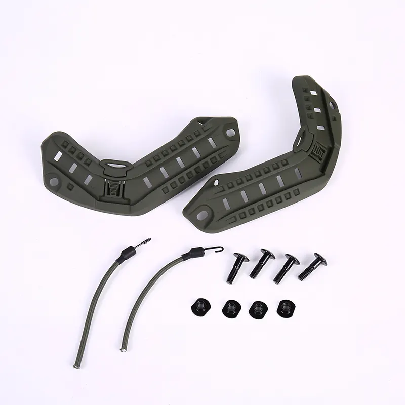 Conjunto de trilhos modulares para capacete