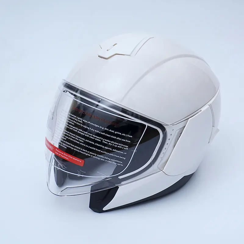 Capacete modular flip up para motocicleta