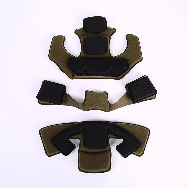 Conjunto de forro de acolchoamento de capacete modular